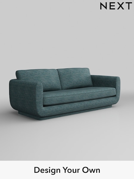 Boucle Weave Easy Clean/Dark Teal Green N. Premium Pia (E63413) | £1,425