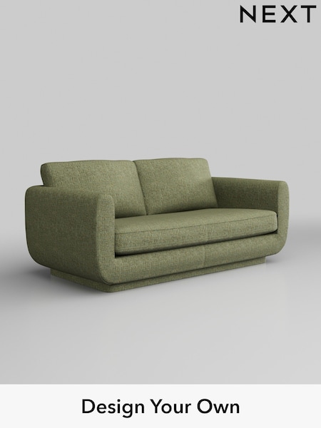 Chunky Boucle Easy Clean/Mid Green N. Premium Pia (E63428) | £1,425