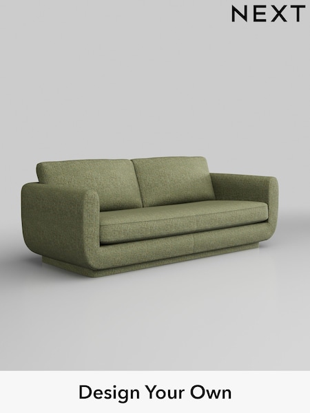 Chunky Boucle Easy Clean/Mid Green N. Premium Pia (E63428) | £1,525