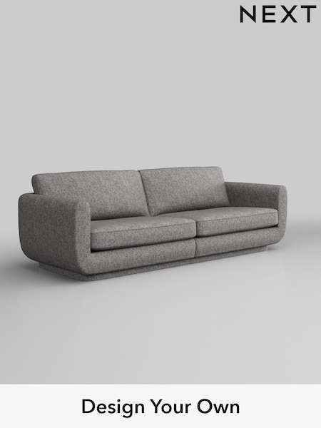 Chunky Boucle Easy Clean/Light Grey N. Premium Pia (E63429) | £1,625