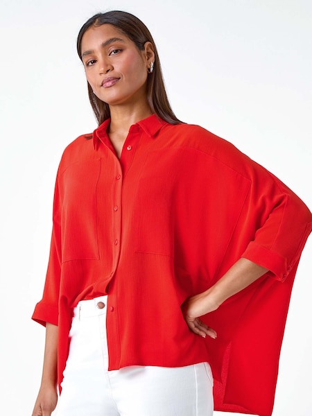 Roman Orange Relaxed Smart Stretch Shirt (E63535) | £35