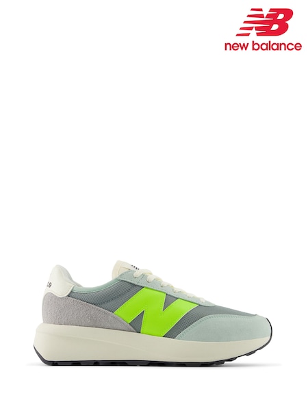 New Balance Grey/Yellow Womens 327 Trainers (E63666) | £100