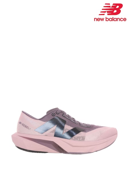 New Balance Purple Womens Fuelcell Rebel v4 Running Trainers (E63687) | £140