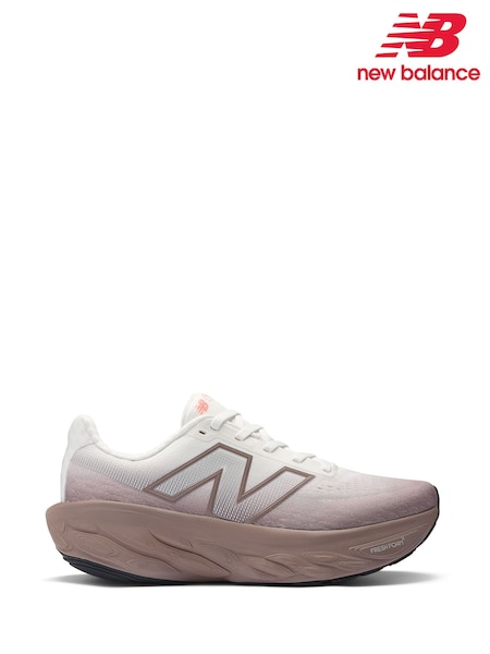 New Balance Taupe Brown Womens Fresh Foam X 1080 Trainers (E63716) | £160