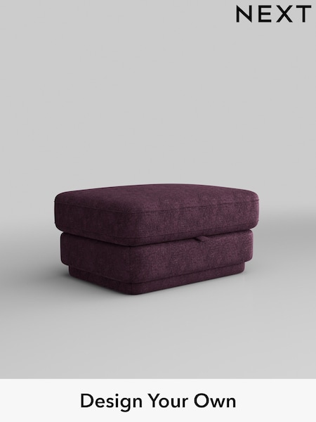 Plush Chenille/Dark Plum Purple N. Premium Pia (E63827) | £675