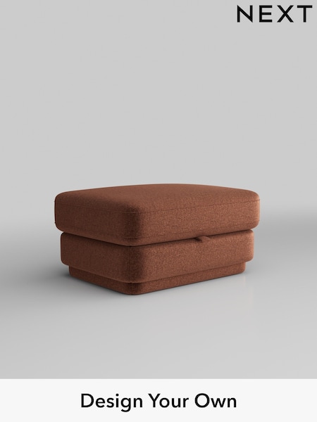Plush Chenille/Dark Rust Brown N. Premium Pia (E63829) | £675