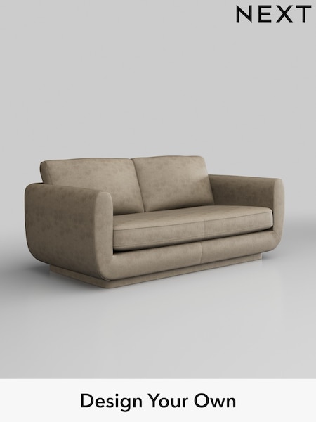 Monza Faux Leather Easy Clean/Mink Brown N. Premium Pia (E63830) | £1,425
