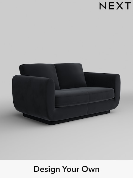 Plush Velvet Easy Clean/Charcoal Grey N. Premium Pia (E63859) | £1,325