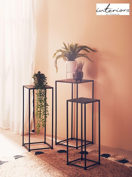 Interiors by Premier Grey Fiori Mixed Succulents (E64261) | £45 - £65