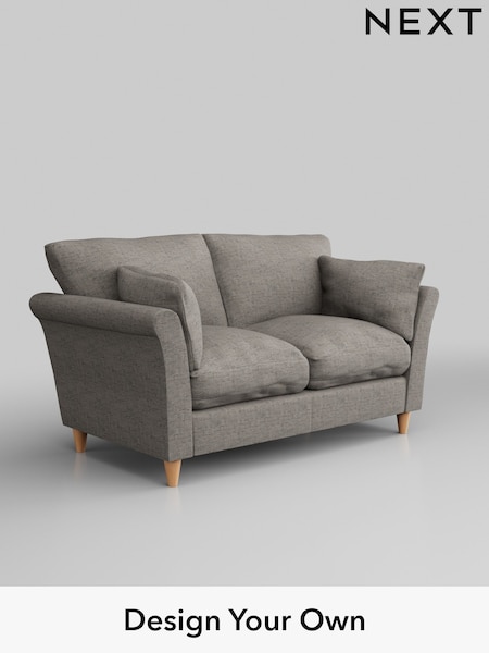 Boucle Weave Easy Clean/Light Dove Grey Hartley Relaxed Sit (E64718) | £975