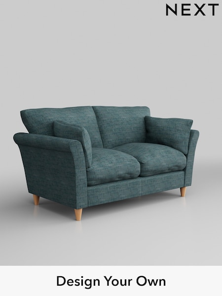 Boucle Weave Easy Clean/Dark Teal Green Hartley Relaxed Sit (E64719) | £975