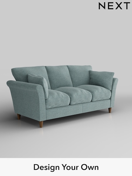 Chunky Chenille/Light Teal Green Hartley Relaxed Sit (E64733) | £1,275