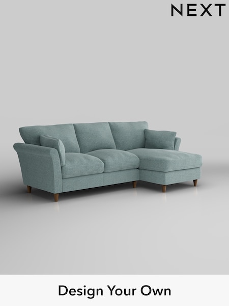 Chunky Chenille/Light Teal Green Hartley Relaxed Sit (E64733) | £1,899