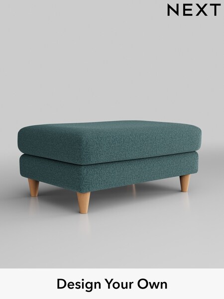 Chunky Chenille/Mid Teal Green Hartley Relaxed Sit (E64734) | £425