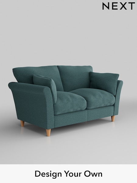 Chunky Chenille/Mid Teal Green Hartley Relaxed Sit (E64734) | £1,075