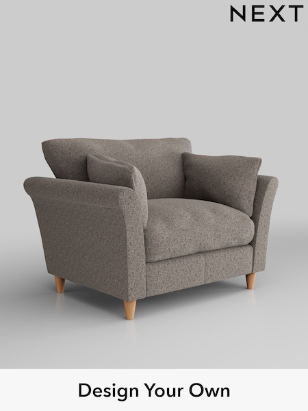 Chunky Chenille/Mink Brown Hartley Relaxed Sit (E64735) | £925