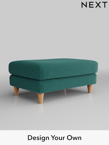 Fine Chenille Easy Clean/Dark Juniper Green Hartley Relaxed Sit (E64753) | £425