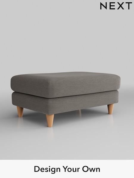 Fine Chenille Easy Clean/Dark Smoke Grey Hartley Relaxed Sit (E64858) | £425