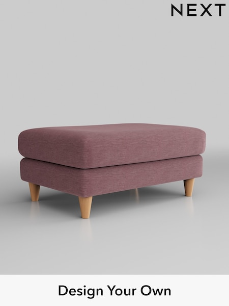 Fine Chenille Easy Clean/Mid Mulberry Purple Hartley Relaxed Sit (E64867) | £425