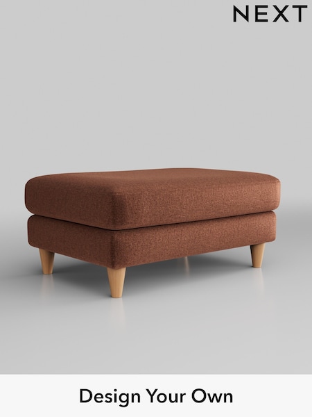 Plush Chenille/Dark Rust Brown Hartley Relaxed Sit (E64893) | £425