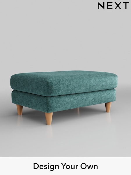 Plush Chenille/Dark Teal Green Hartley Relaxed Sit (E64899) | £425