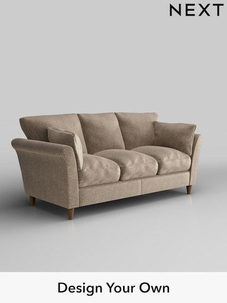 Plush Chenille/Mid Natural Hartley Relaxed Sit (E64909) | £1,275