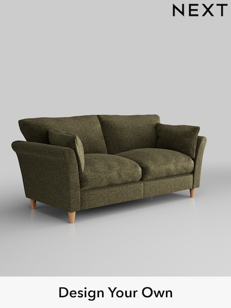 Plush Chenille/Moss Green Hartley Relaxed Sit (E64910) | £1,275