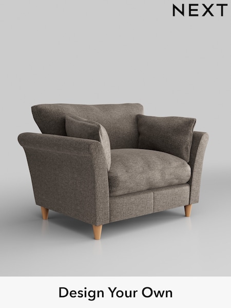 Plush Chenille/Mink Brown Hartley Relaxed Sit (E64911) | £925