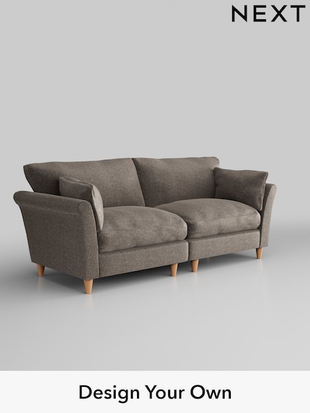 Plush Chenille/Mink Brown Hartley Relaxed Sit (E64911) | £1,375