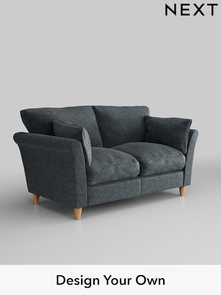 Plush Chenille/Slate Blue Hartley Relaxed Sit (E64912) | £1,075