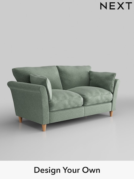 Plush Chenille/Mid Slate Teal Green Hartley Relaxed Sit (E64914) | £1,175