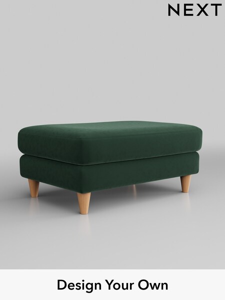 Plush Velvet Easy Clean/Bottle Green Hartley Relaxed Sit (E64929) | £425