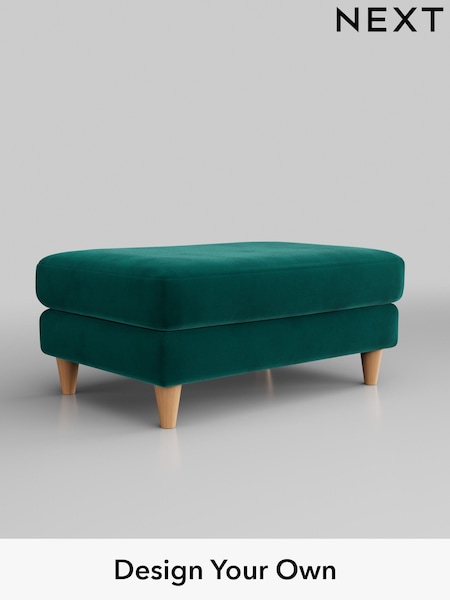 Plush Velvet Easy Clean/Juniper Green Hartley Relaxed Sit (E64937) | £425