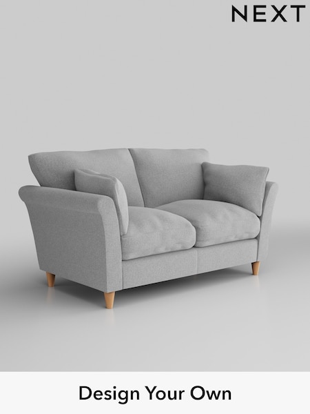 Tweedy Blend Easy Clean/Light Silver Grey Hartley Relaxed Sit (E64944) | £975