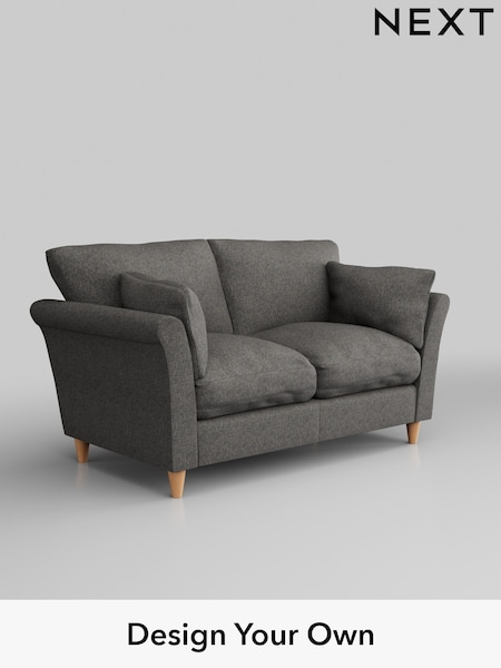 Tweedy Blend Easy Clean/Dark Grey Hartley Relaxed Sit (E64947) | £975