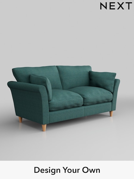 Tweedy Chenille/Dark Teal Green Hartley Relaxed Sit (E64960) | £1,075