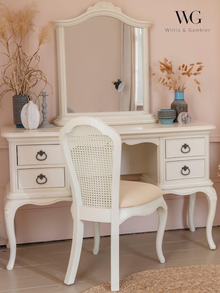 Willis & Gambier Ivory Wooden Dressing Table (E65613) | £1,030