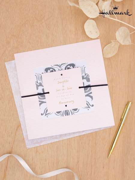 Hallmark Multi Anniversary Card for Daughter And Son-In- Law (E65845) | £4
