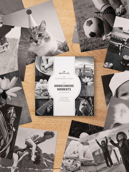 Hallmark White Photographic Design Blank Cards 20 Pack (E65863) | £15