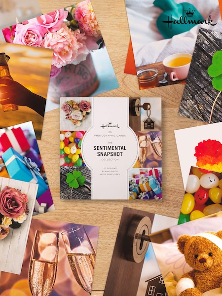 Hallmark 20 Pack Multi Colourful Photographic Design Blank Cards (E65864) | £15