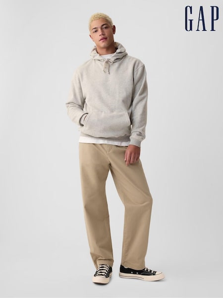 Gap Beige Baggy Fit Stretch Modern Chinos (E66041) | £45