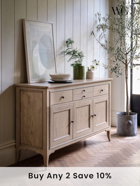 Willis & Gambier Brown Toulon Wooden Large Sideboard (E66098) | £1,500