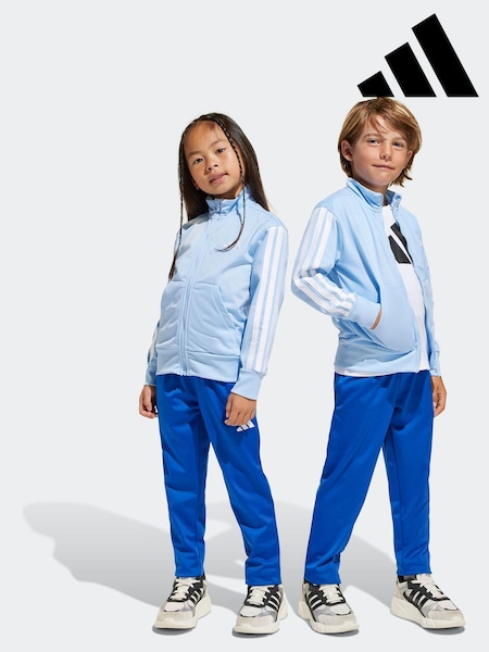 adidas Blue Essentials Climacool Kids Tracksuit (E66804) | £33
