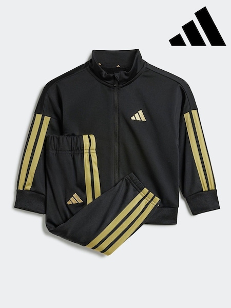 adidas Black Essentials Climacool Infant Tracksuit (E66810) | £30