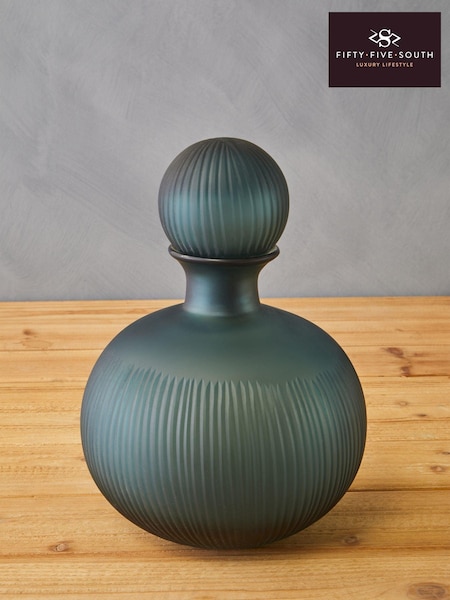 Fifty Five South Blue Hira Bottle Vase (E66944) | £66 - £71