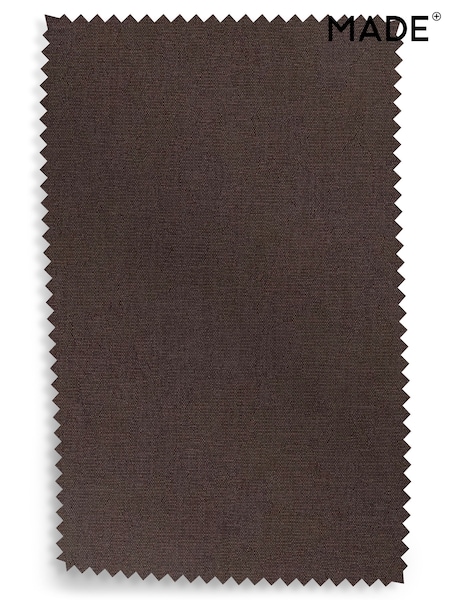 MADE.COM Brown Soft Chenille Mocha Upholstery Swatch (E66972) | £0