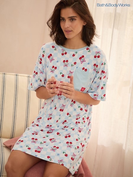 Bath & Body Works Blue Check Cherry Nightie (E67064) | £24