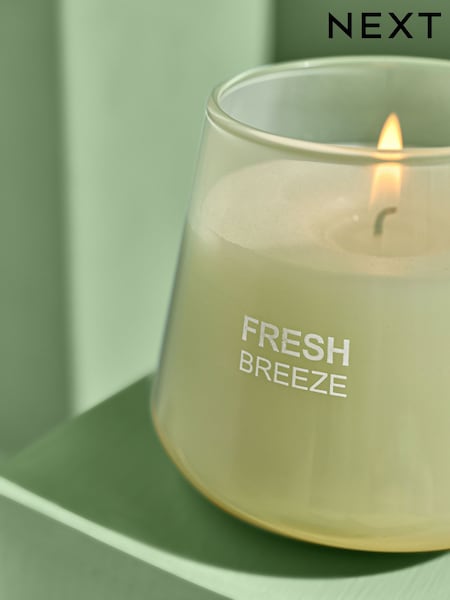 Green Gardenia and Bergamot Scented Candle (E67107) | £10
