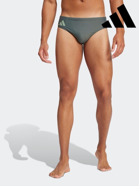 adidas Green Solid Swim Trunks (E67384) | £18