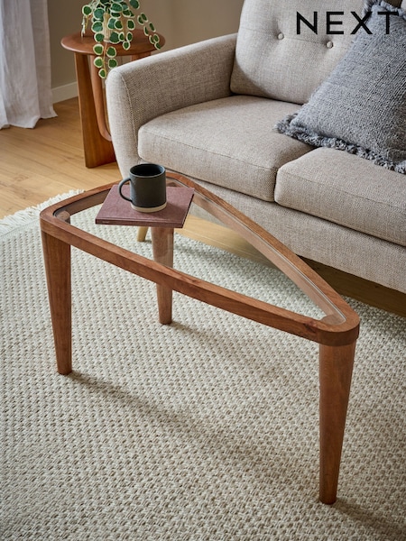 Dark Small Triangle Nesting Large Coffee Table (E67477) | £275